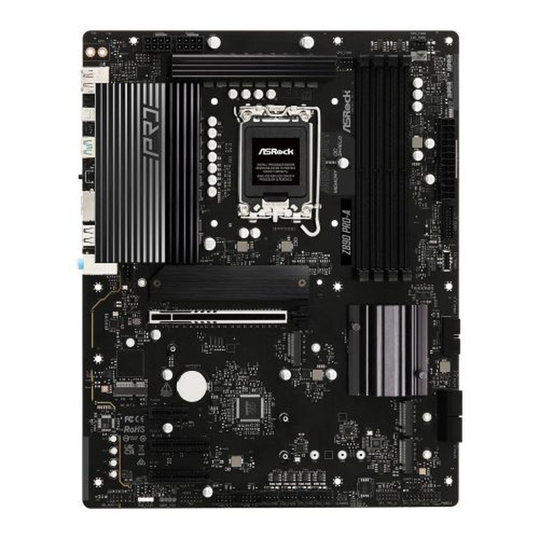 Asrock Z890 PRO-A, Intel Z890, 1851, ATX, 4 DDR5, HDMI, DP, TB4, 2.5G LAN, 4x M.2