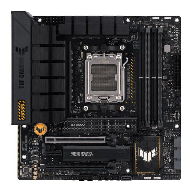 Asus TUF GAMING B650M-PLUS, AMD B650, AM5, Micro ATX, 4 DDR5, HDMI, DP, 2.5G LAN, PCIe4, 2x M.2