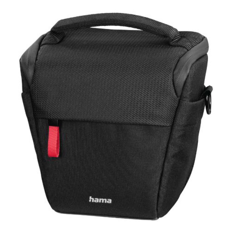 Hama Matera 110 Colt Camera Case, Belt Loop, Shoulder Strap, Black, 16 x 10 x 16 cm Compartment