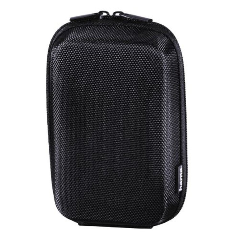 Hama Hardcase 80M Colour Style Compact Camera Case, Belt Loop, Neck Strap, Black, 7.5 x 4.5 x 12.5 cm Compartment 