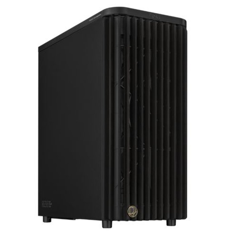 Asus ProArt PA401 Wood Gaming Case, ATX, Front Grill, 2x 16cm Fans, PWM Fan Hub, USB-C 20Gps, Black