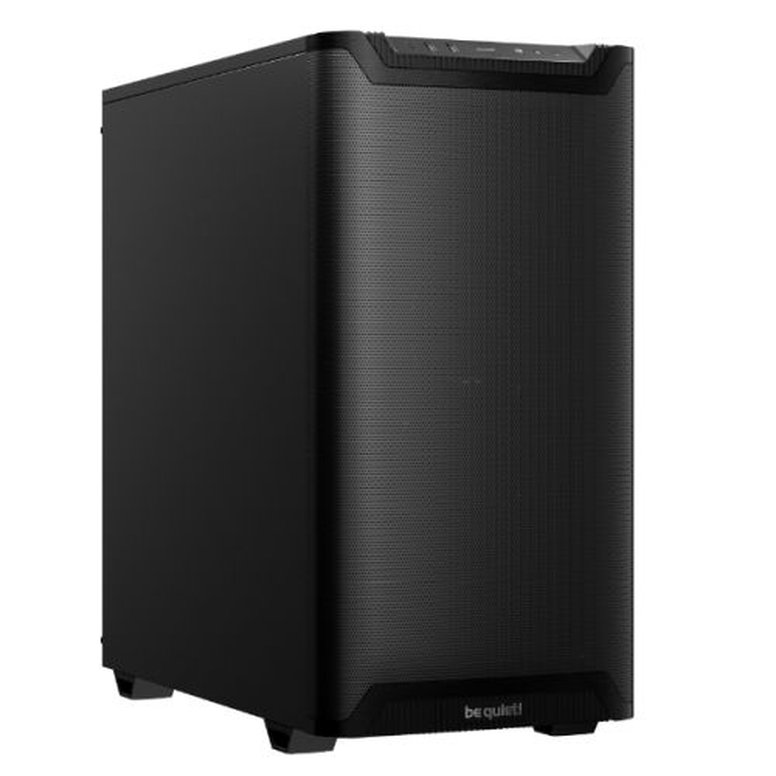 Be Quiet! Pure Base 501 Airflow Gaming Case, ATX, Compact Design, 2 Pure Wings 3 Fans, High Airflow Front & Top, USB-C, Black