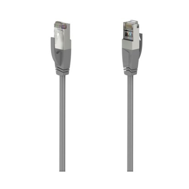 Hama CAT5e Patch Cable, F/UTP Shielded, 5 Metre, Grey