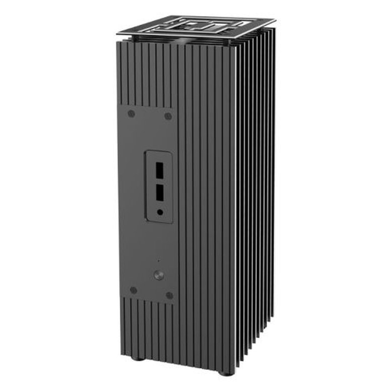 Akasa Turing AC Pro Contemporary Premium Fanless Case for Intel NUC 13 Pro, 40W TDP, 2.5” SSD/HDD, Vertical/Horizontal