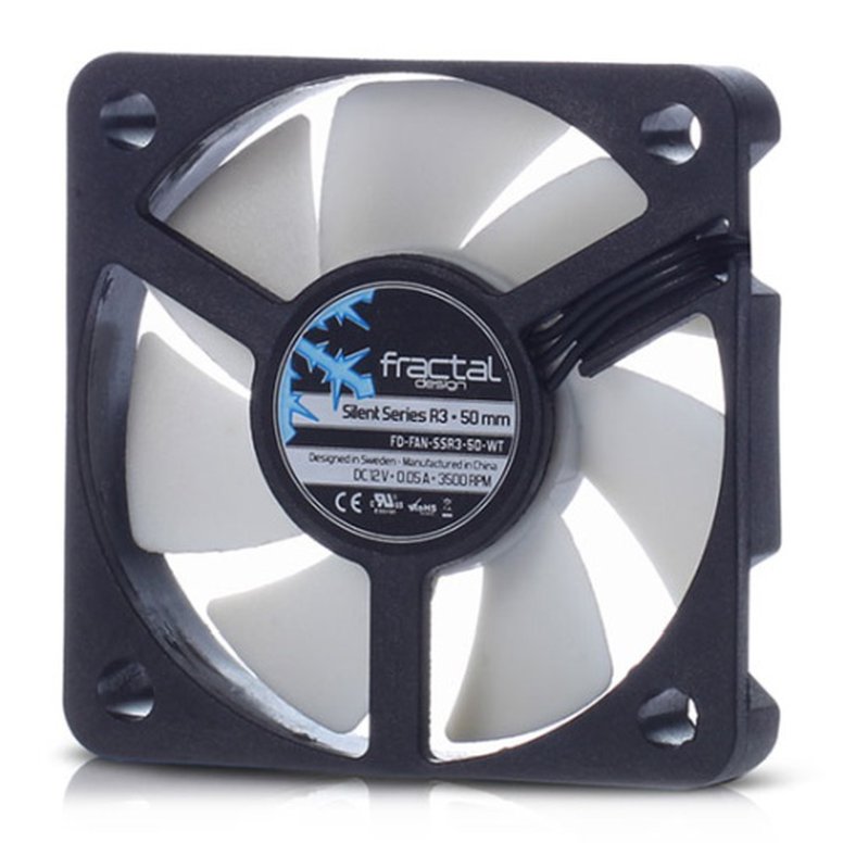 Fractal Design Silent Series R3 5cm Case Fan, 7 Blades, Rifle Bearing, 3500 RPM