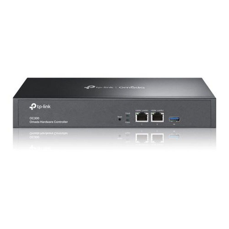 TP-LINK (OC300) Omada Hardware Controller, 2x GB LAN, USB 3.0, up to 500 APs/Switches/SafeStream Routers, Cloud Access, Multi-Site 