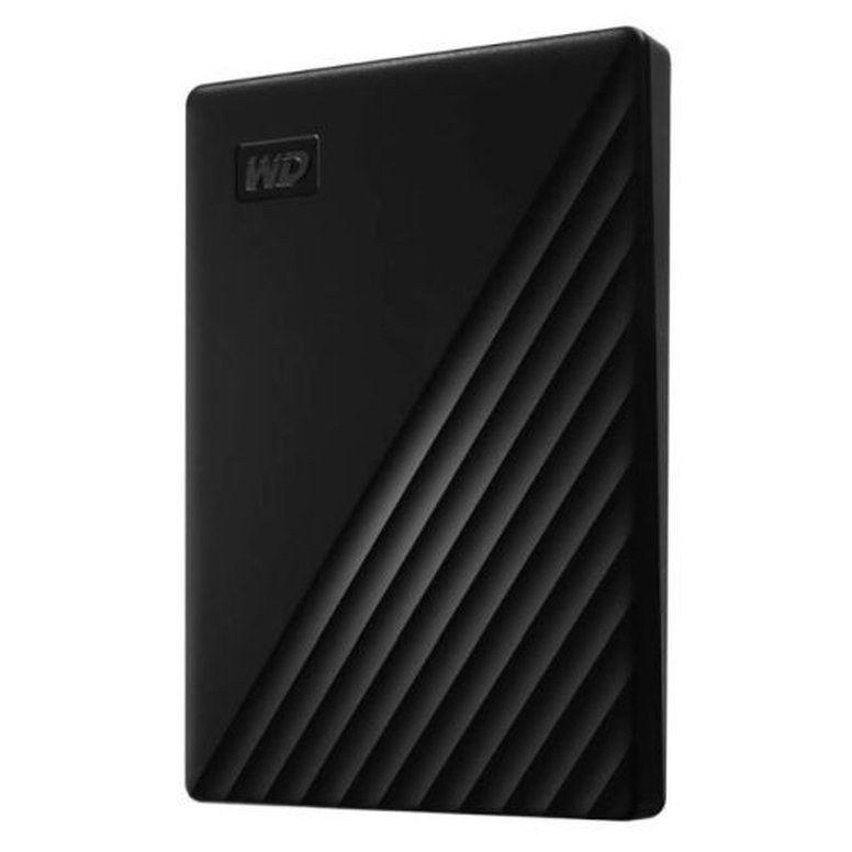 WD 2TB My Passport External Hard Drive, 2.5", USB 3.2 Gen1, Hardware Encryption, Backup Software, Black