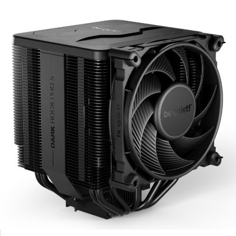 Be Quiet! BK036 Dark Rock Pro 5 Heatsink & Fan, Intel/AMD, 2 Silent Wings Fans, Speed Switch, 270W TDP