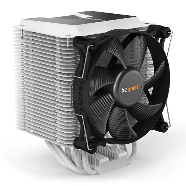 Be Quiet! BK005 Shadow Rock 3 Heatsink & Fan, Intel & AMD Sockets, Shadow Wings 2 Fan, 190W TDP, White