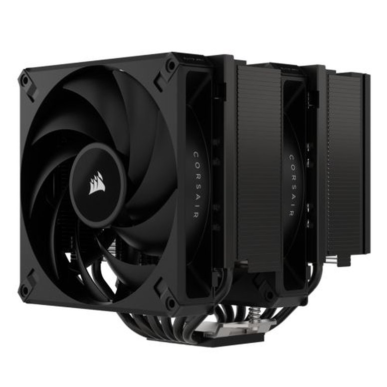 Corsair A115 Twin Tower Heatsink & Fan, Intel/AMD, 2x AF140 ELITE PWM Fans, 270W TDP