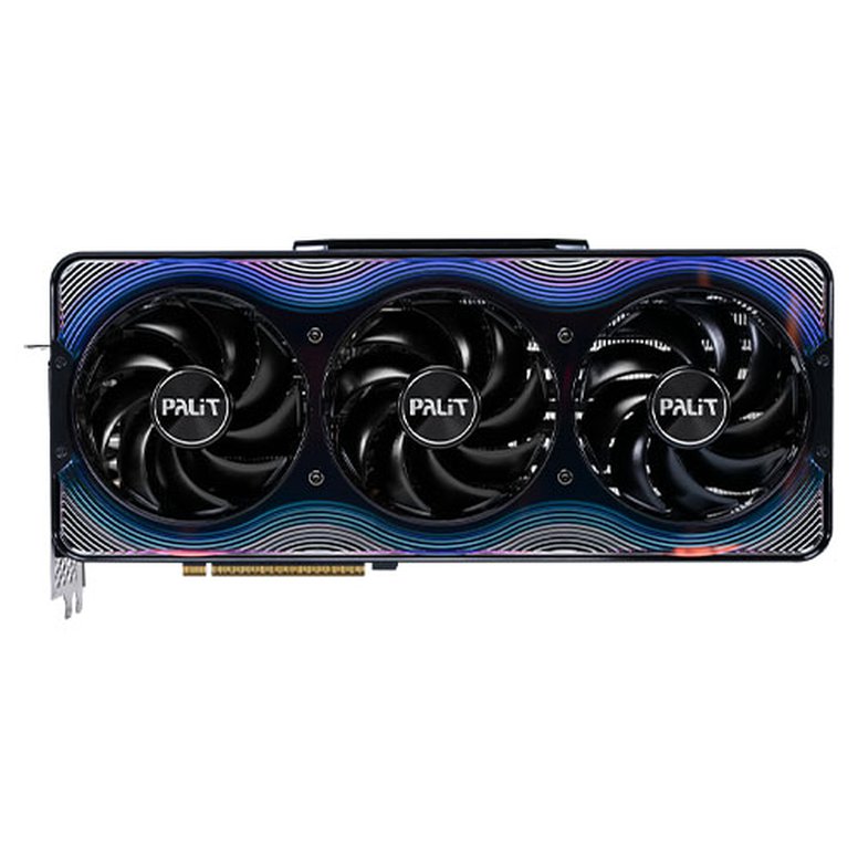 Palit GameRock RTX5080, PCIe5, 16GB DDR7, HDMI, 3 DP, 2617Mhz Clock, RGB Lighting