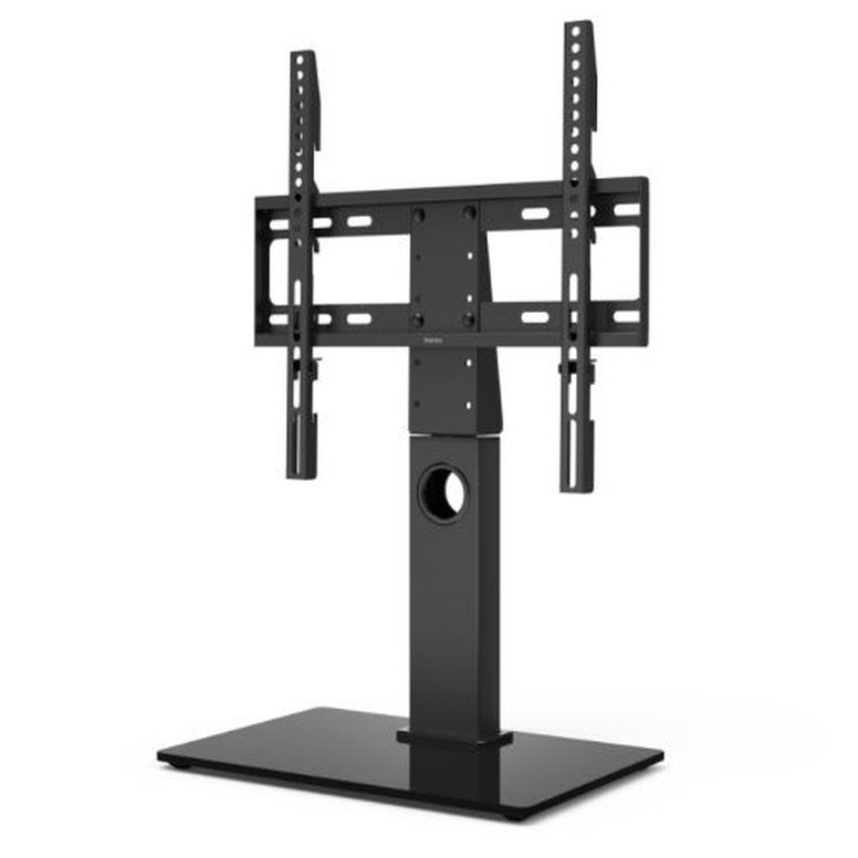 Hama TV Stand, Up to 55" TVs, 30kg Max, Swivel, Height-Adjustable, Cable Manager, VESA up to 400 x 400