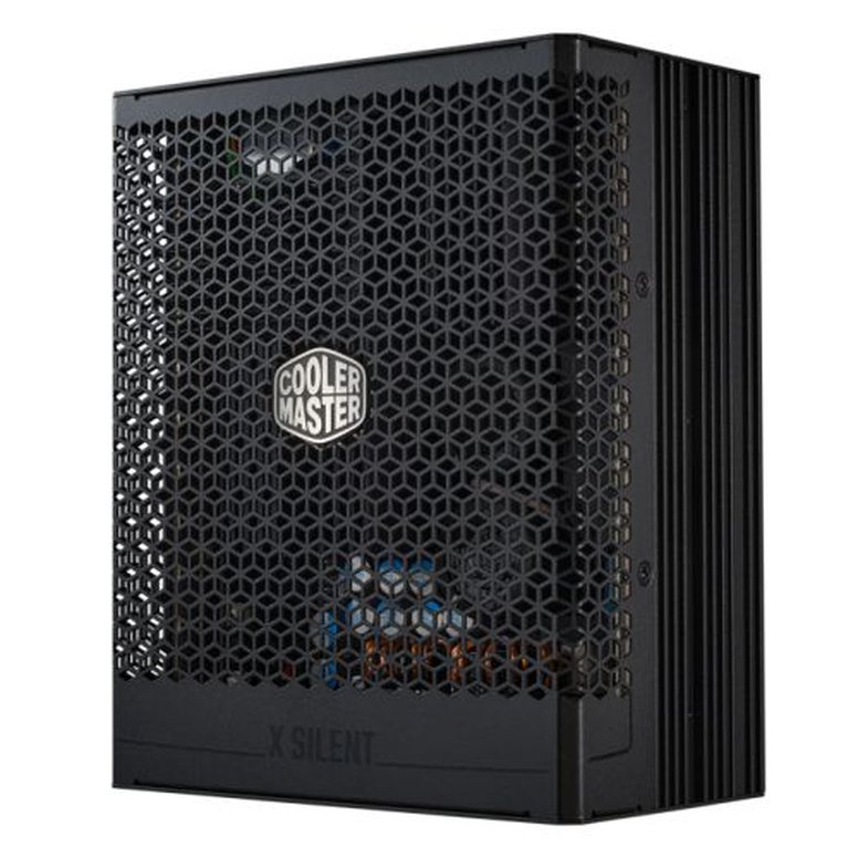 Cooler Master 1100W X Silent Edge Platinum 230V ATX 3.1 Fanless PSU, Fully Modular, Digital Monitor, PCIe 5.1, 80+ Platinum