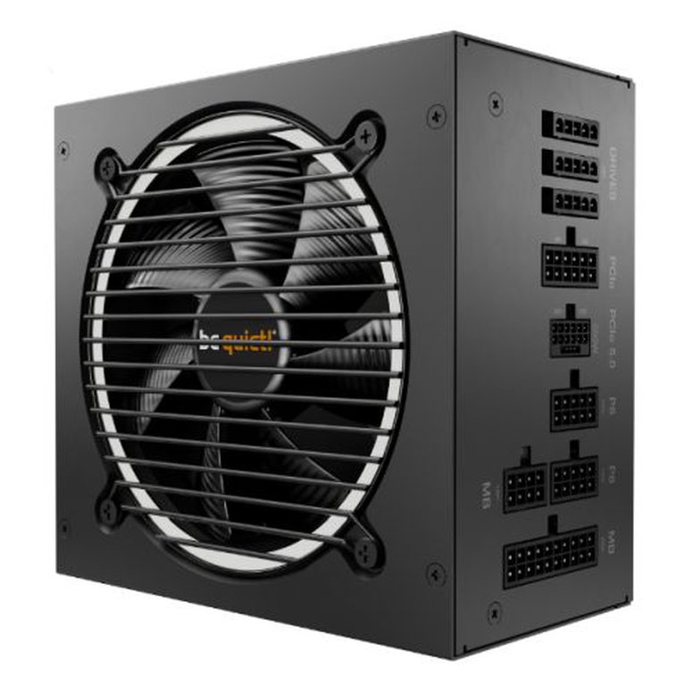 Be Quiet! 750W Pure Power 12 M PSU, Fully Modular, Rifle Bearing Fan, 80+ Gold, ATX 3.0, PCIe 5.0, Dual Rail