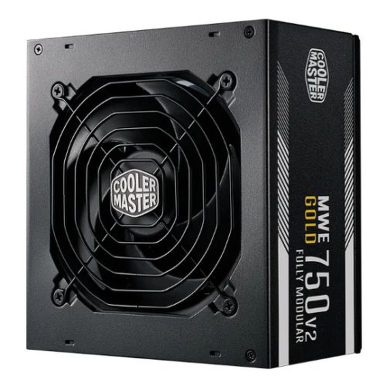 Cooler Master 750W MWE Gold V2 ATX 3.1 PSU, Fully Modular, HDB Bearing Fan, 80+ Gold, PCIe 5.1