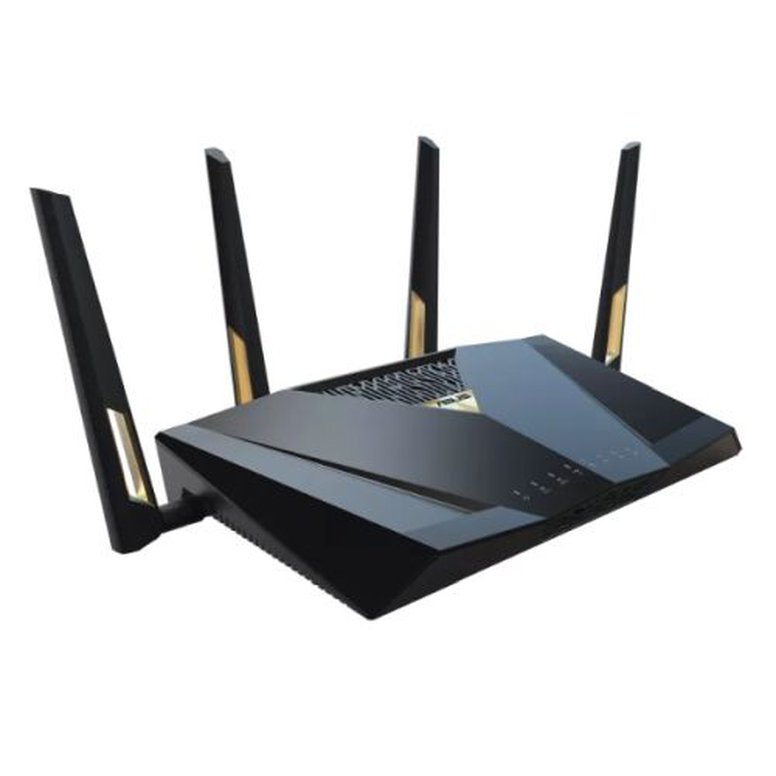 Asus (RT-BE88U) BE7200 Dual Band Wi-Fi 7 Gigabit Router, 2x 10G Ports, 2.5G Ports, 4K-QAM, MLO, AiMesh, 34G WAN/LAN Capacity