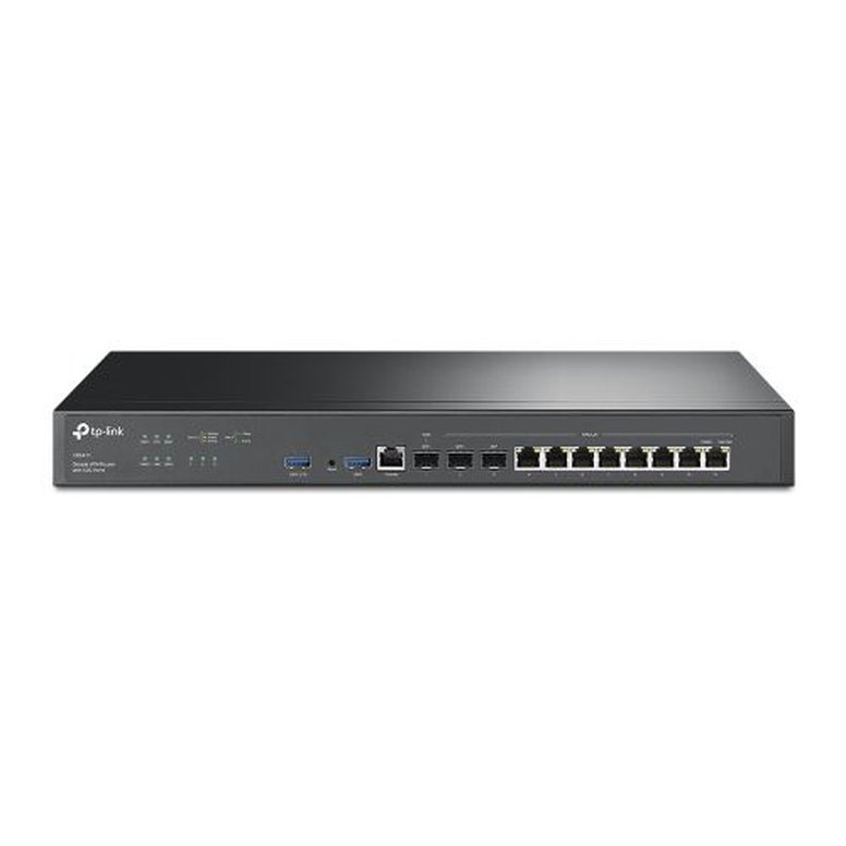 TP-LINK (ER8411) Omada VPN Router with 10G Ports, Omada SDN, 2x 10GE SFP+, Up to 10 WAN, Abundant Security Features