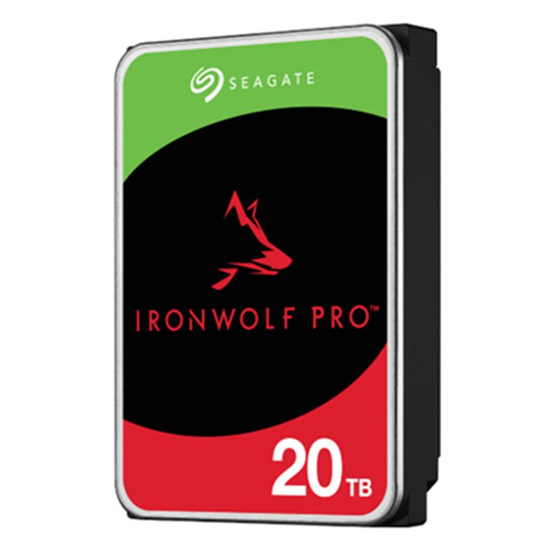 Seagate 3.5", 20TB, SATA3, IronWolf Pro NAS Hard Drive, 7200RPM, 256MB Cache, CMR, OEM 