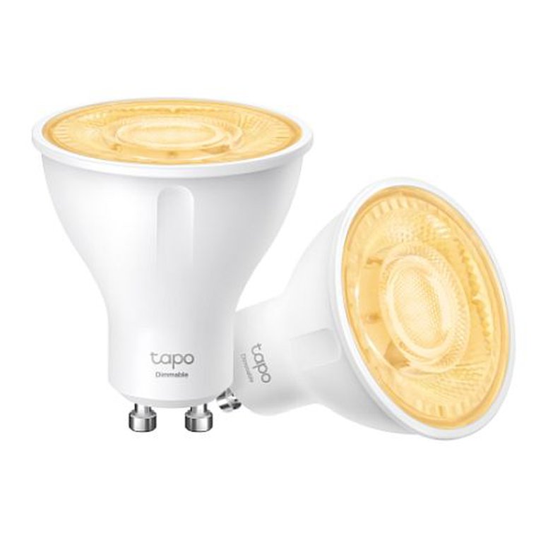 TP-LINK (TAPO L610) Smart Wi-Fi Spotlight, Single Unit, Dimmable, Schedule & Timer, App/Voice Control, GU10 Lamp Base