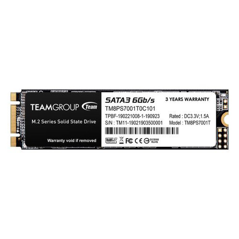 Team 1TB MS30 M.2 SATA SSD, M.2 2280, SATA3, R/W 530/480 MB/s