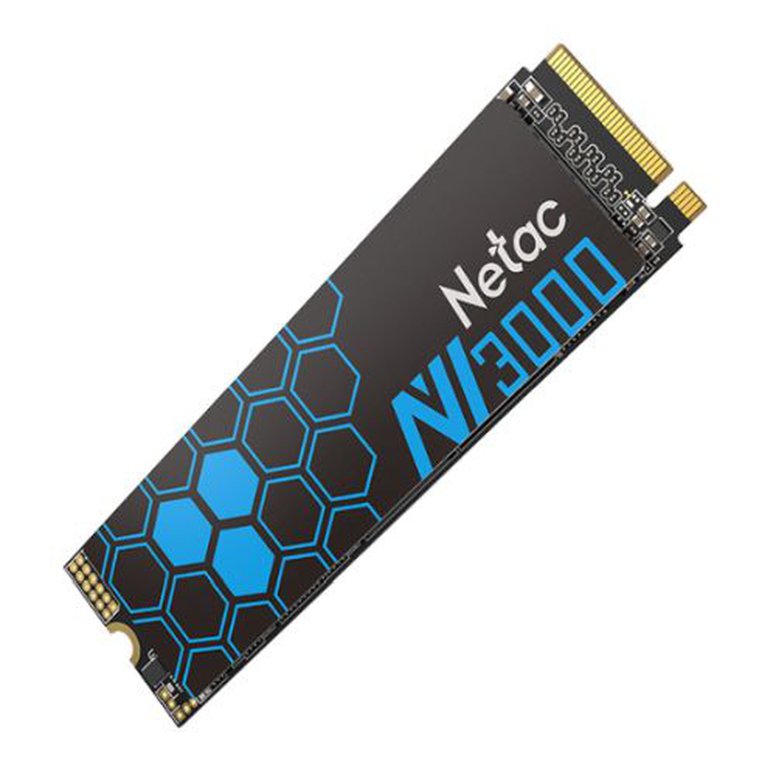 Netac 2TB NV3000 M.2 NVMe SSD, M.2 2280, PCIe3, 3D TLC NAND, R/W 3300/2900 MB/s, 320K/280K IOPS