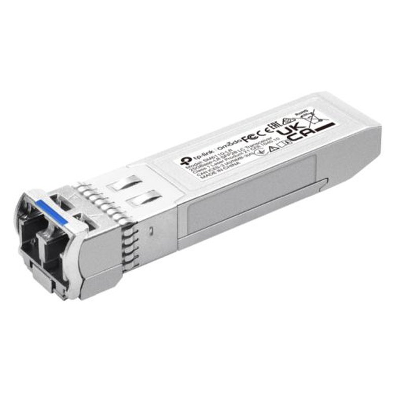 TP-LINK (SM6110-LR) Omada 25GBase-LR SFP28 Single-Mode SFP+/SFP28 LC Transceiver, Hot-Pluggable, DDM Support, 1310 nm