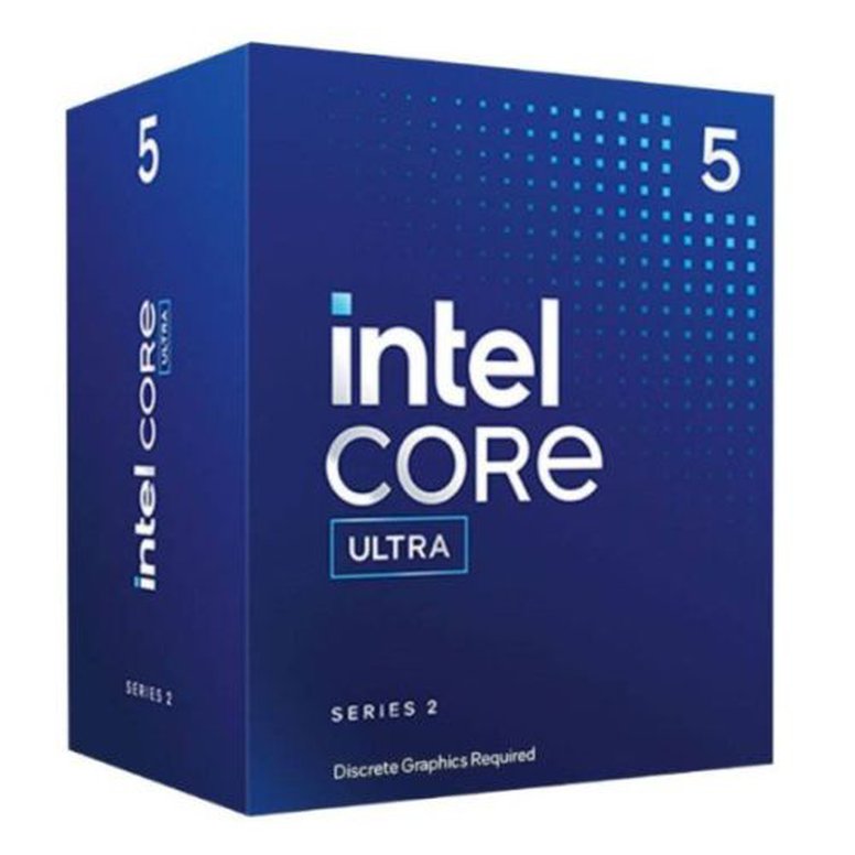 Intel Core Ultra 5 225F CPU, 1851, 4.9GHz Turbo, 10-Core, 65W (121W Turbo), 20MB Cache, Arrow Lake, No Graphics