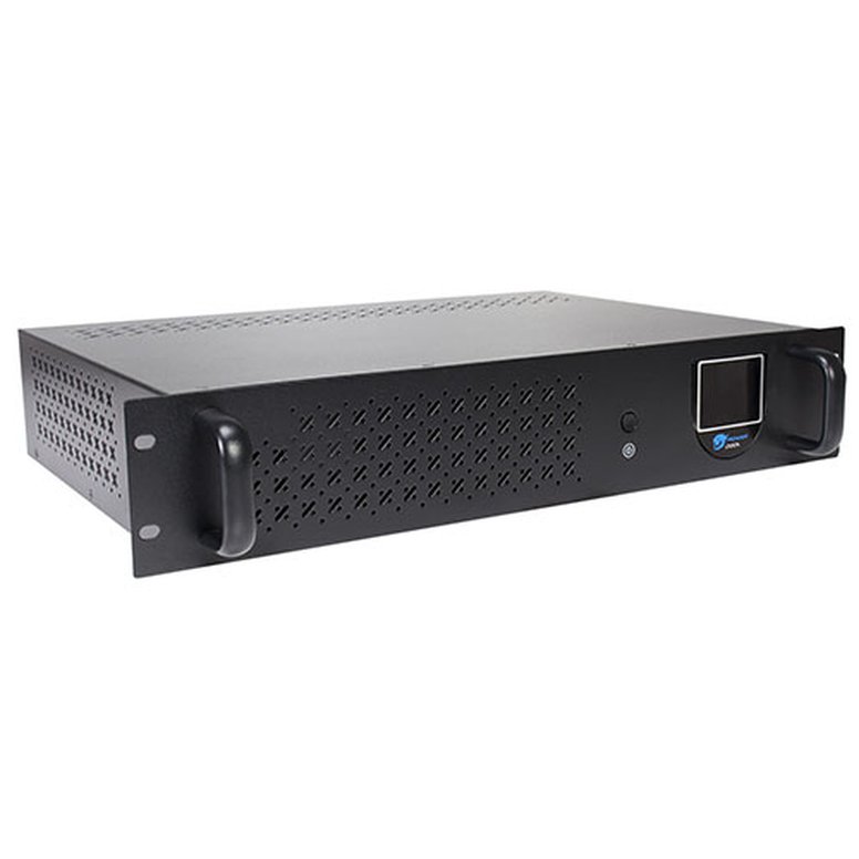 Powercool Off-Line 850VA 2U Rackmountable UPS, 510W, AVR Energy Saving, DC Cold Start, Alarm, 1x UK Socket, 3x IEC, 2x RJ45, 1x USB