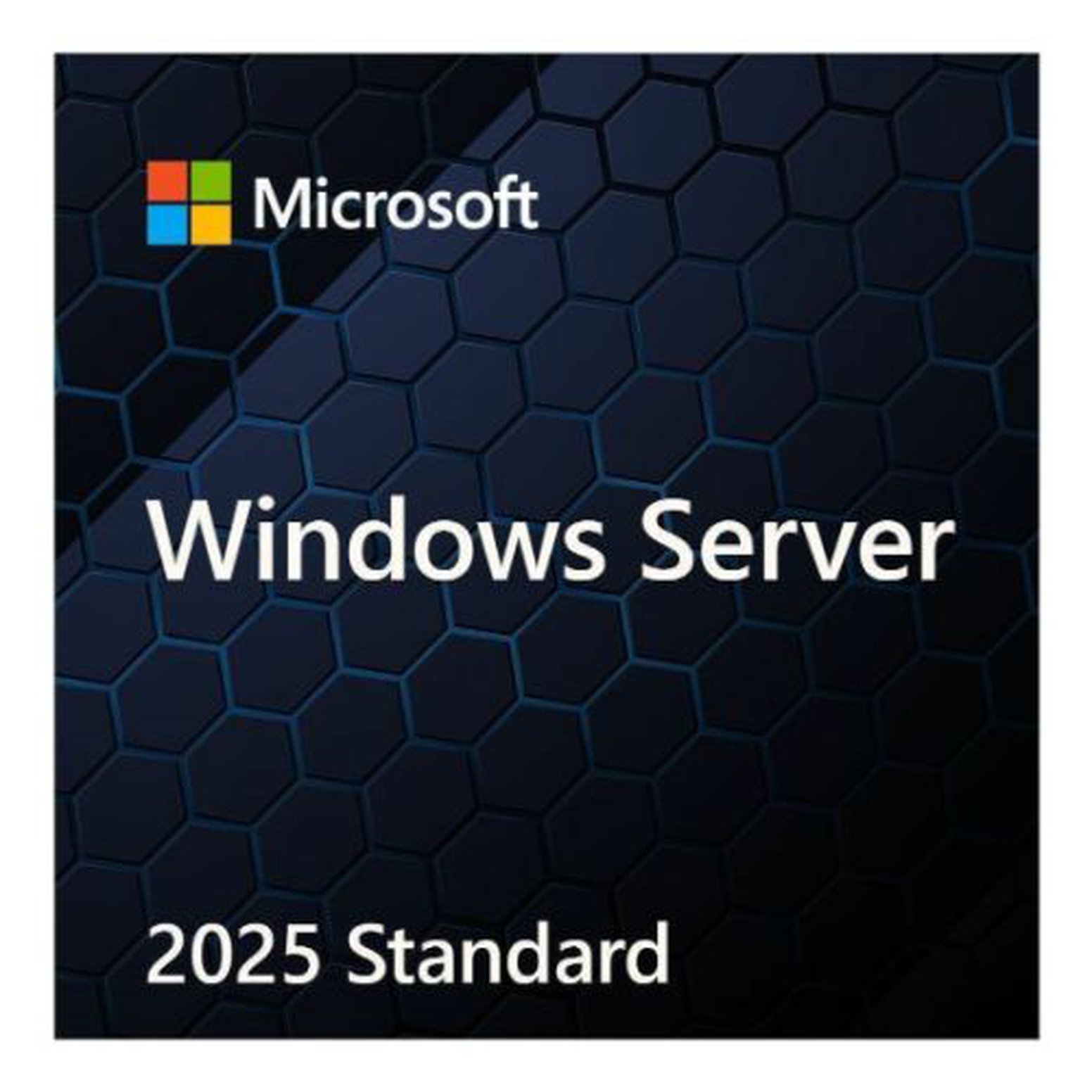 Microsoft Windows Server 2025 Standard, 64bit, 16 Cores, English, OEM